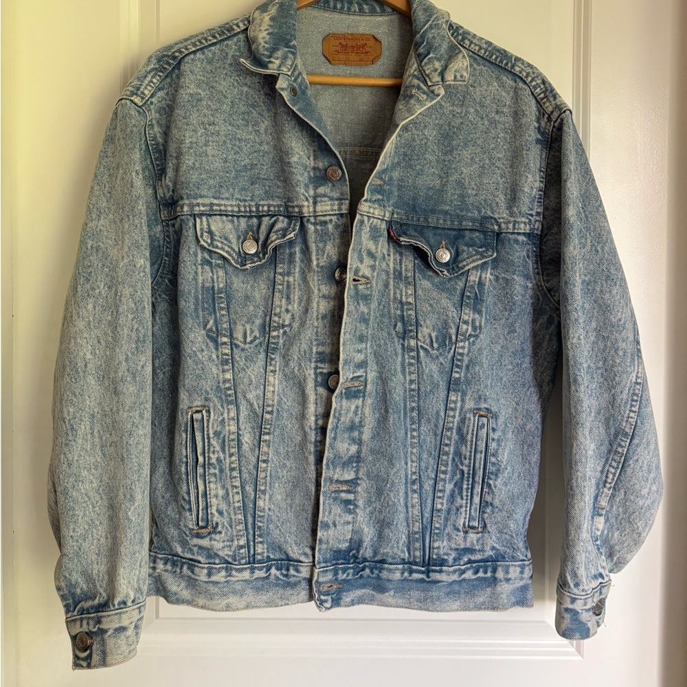 VITNAGE LEVIS DENIM TRUCKER JACKET